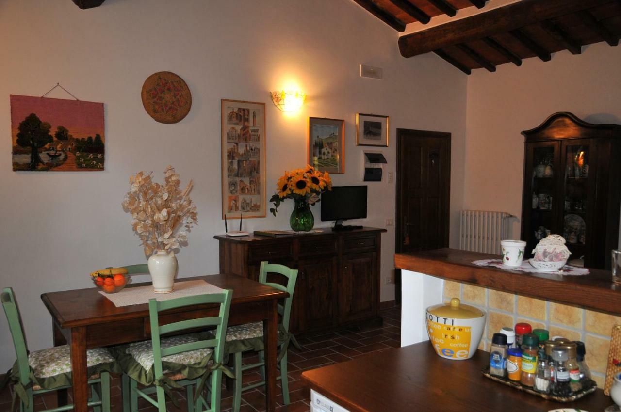 "La Casa Di Maria Luce" Con Terrazza Panoramica Daire Gaiole in Chianti Dış mekan fotoğraf