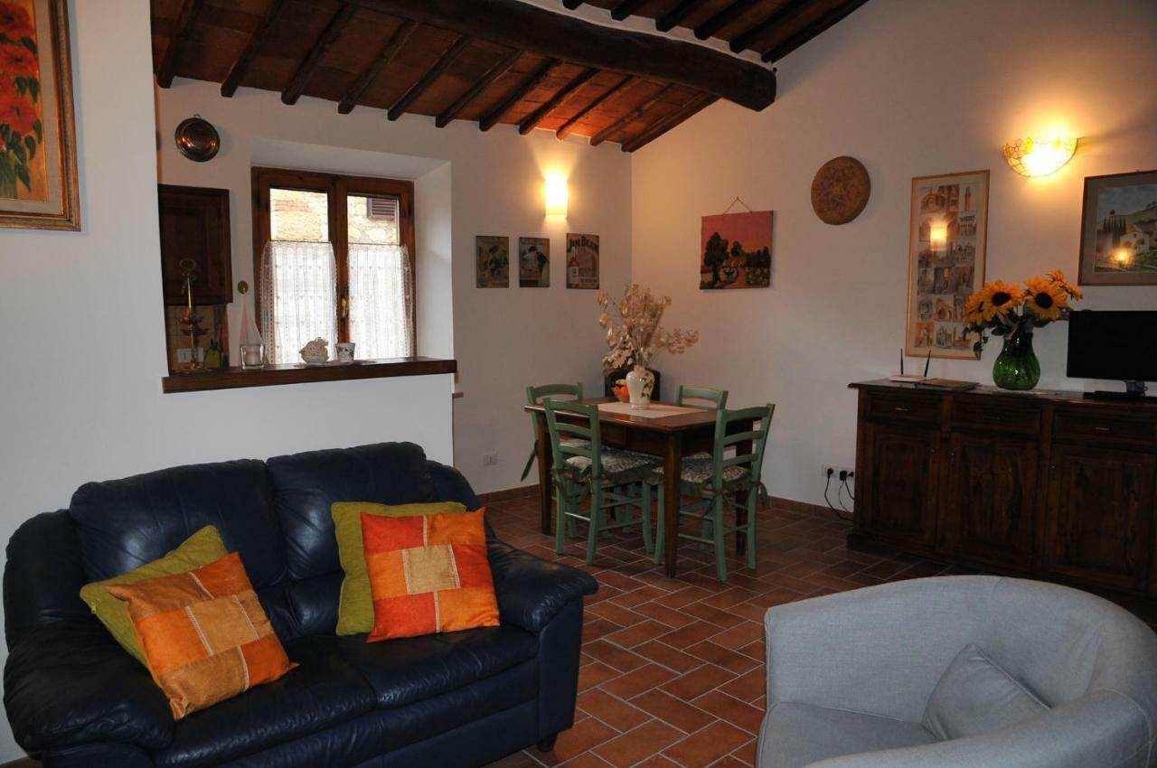 "La Casa Di Maria Luce" Con Terrazza Panoramica Daire Gaiole in Chianti Dış mekan fotoğraf